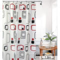 Waterproof Polyester Printed Shower Curtain